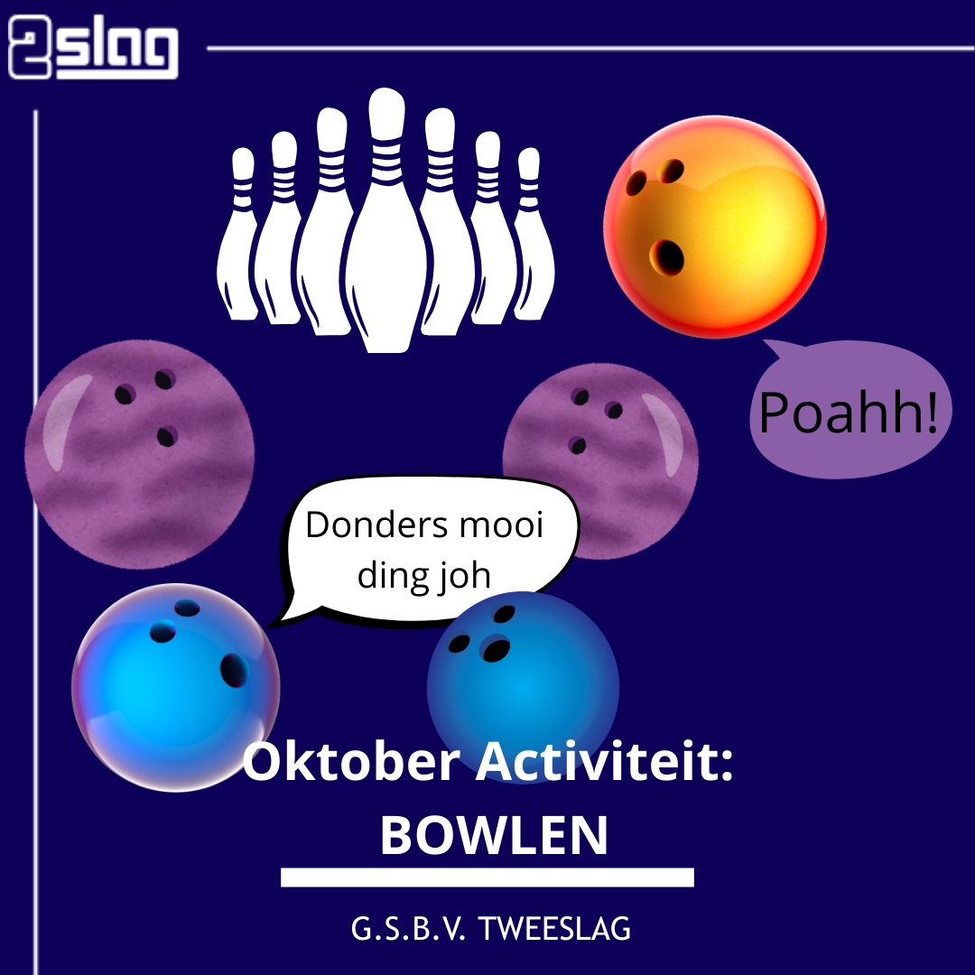 Oktober Activiteit: Bowlen