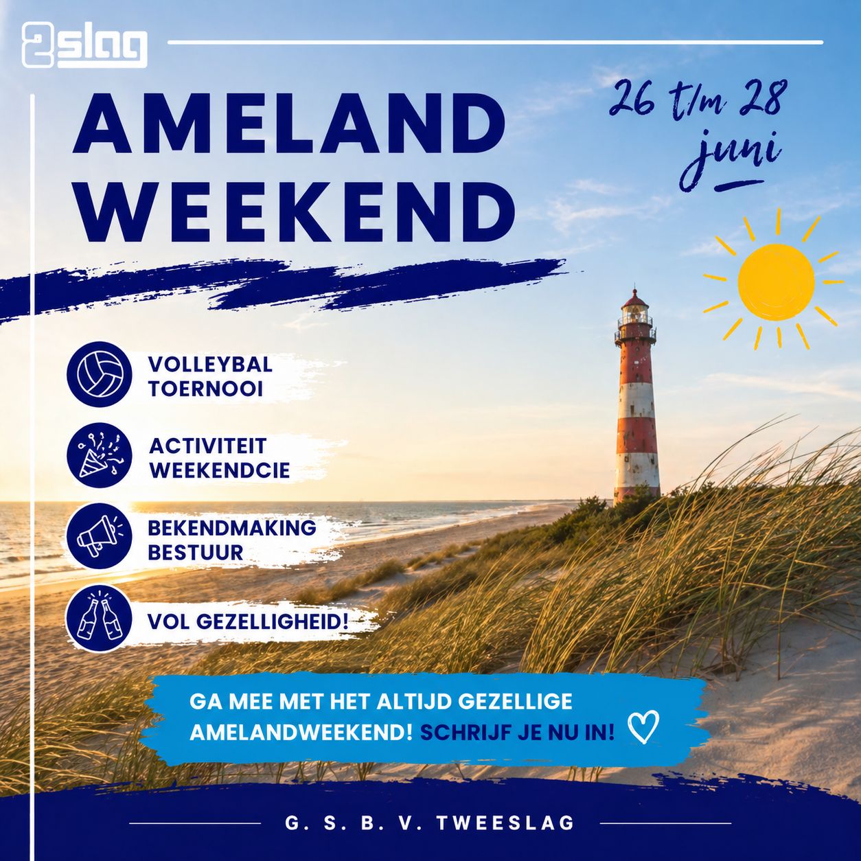 Amelandweekend 2026