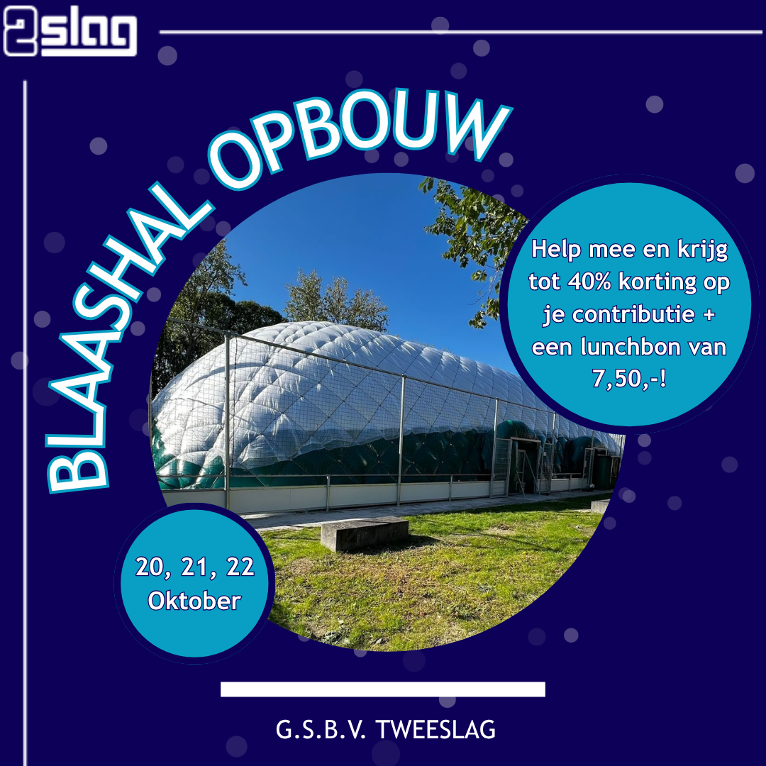 Blaashal opbouw